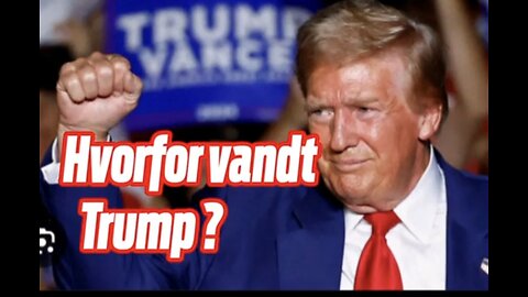 SANDHEDEN ✅️ om hvorfor Trump vandt valget 2024