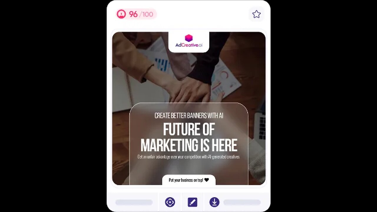 Generate Ad creatives that help you sell more. FAST!!!.