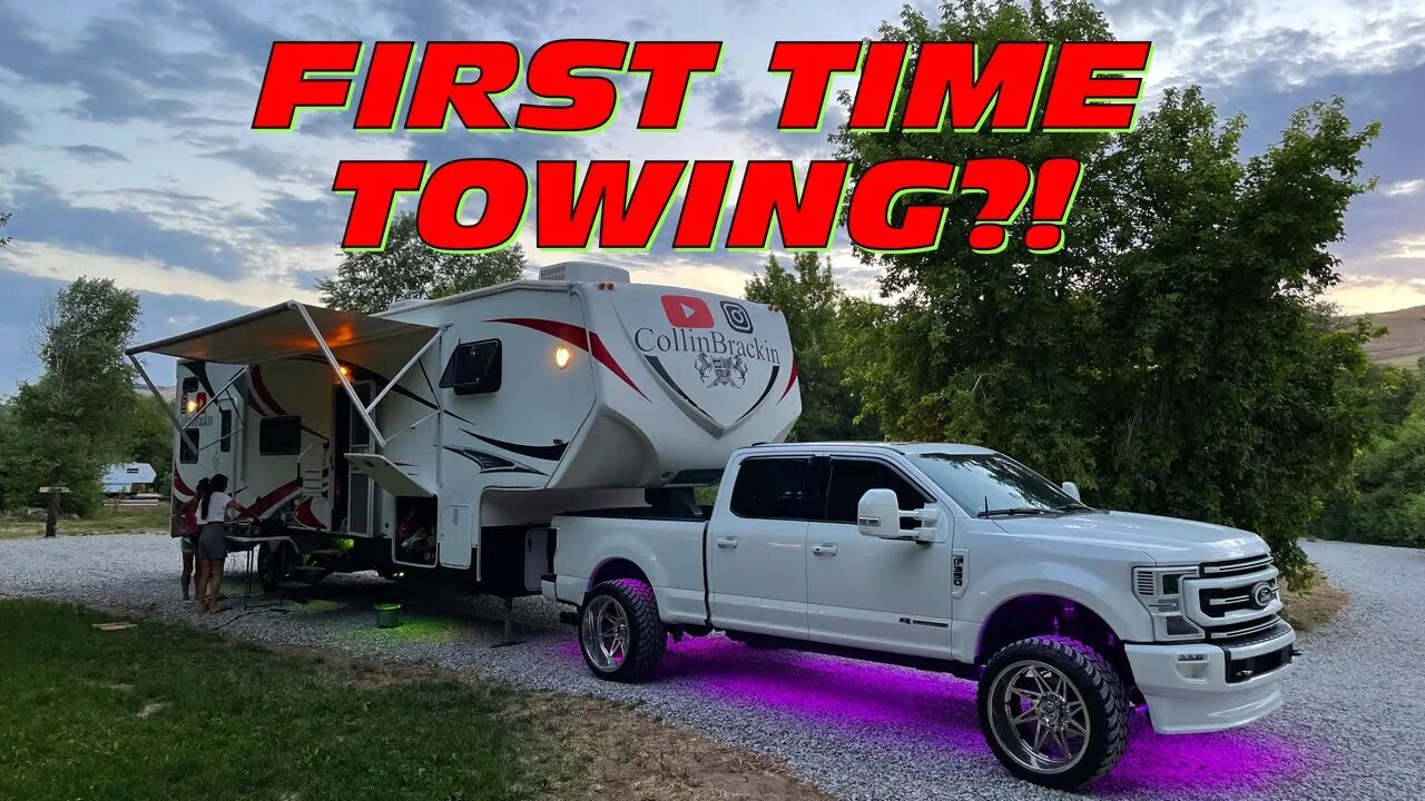 2020 6.7 Powerstroke Towing with the 10 speed for the first time!