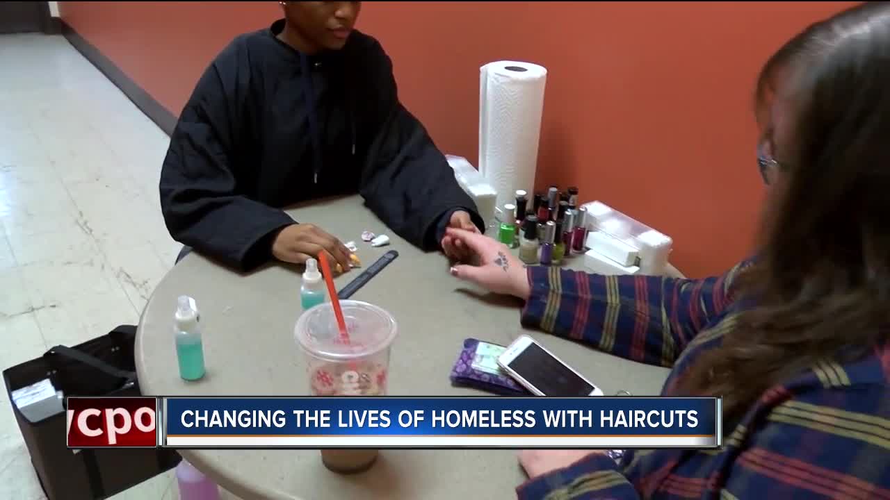 Butler Tech students provide Haircuts for The Homeless