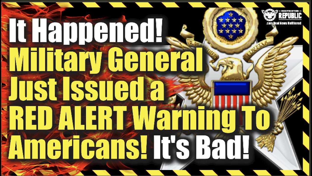 It Happened! Military Generals Just Issued a RED ALERT Warning To Americans… It’s Bad!