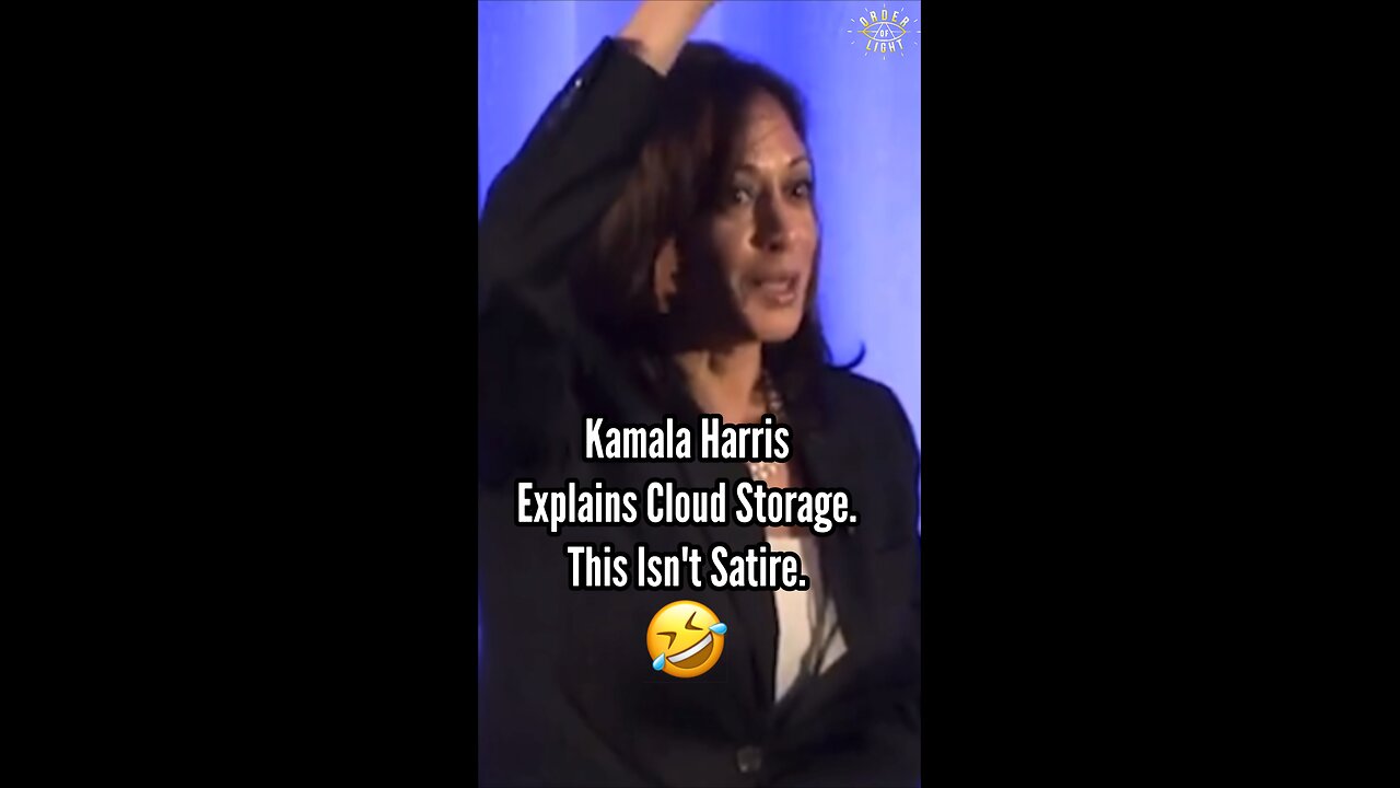 Kamala Harris Explains Cloud Storage. This Isn’t Satire.