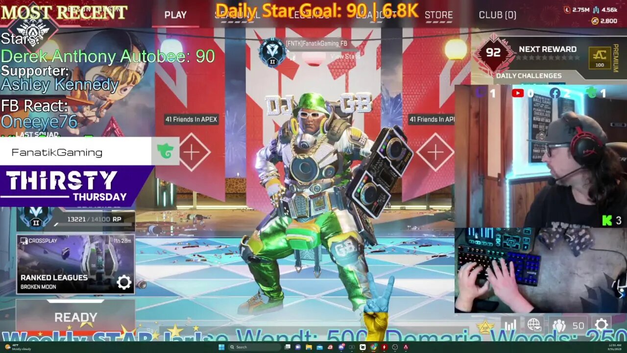 Thirsty Thursday Nite! - Better Than The Best - [Apex Ranked]