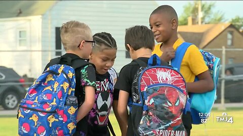 Students head back to school in Kenosha