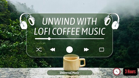 Rainy Day Serenity: Unwind with Lofi Coffee Music 🌧️☕