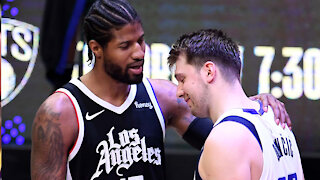 Luka Doncic DISSES Paul George By Denying Him A Jersey Swap Post-Game L