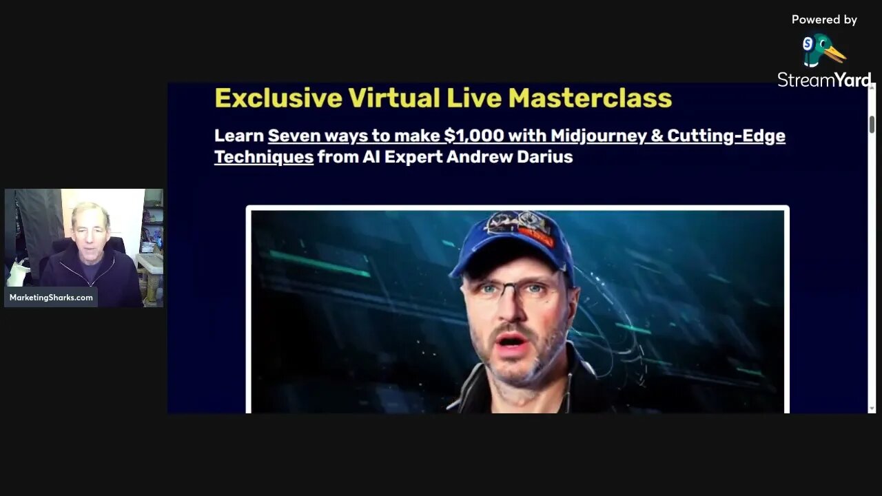 Midjourney AI for Marketing – Exclusive Virtual Live Masterclass