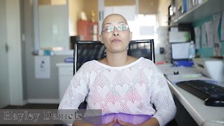 SOUTH AFRICA - Cape Town - Hayley Daniels fight with cancer (VIDEO) (RdU)