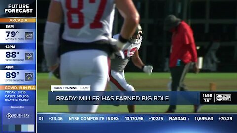 Tom Brady's trust with Scotty Miller