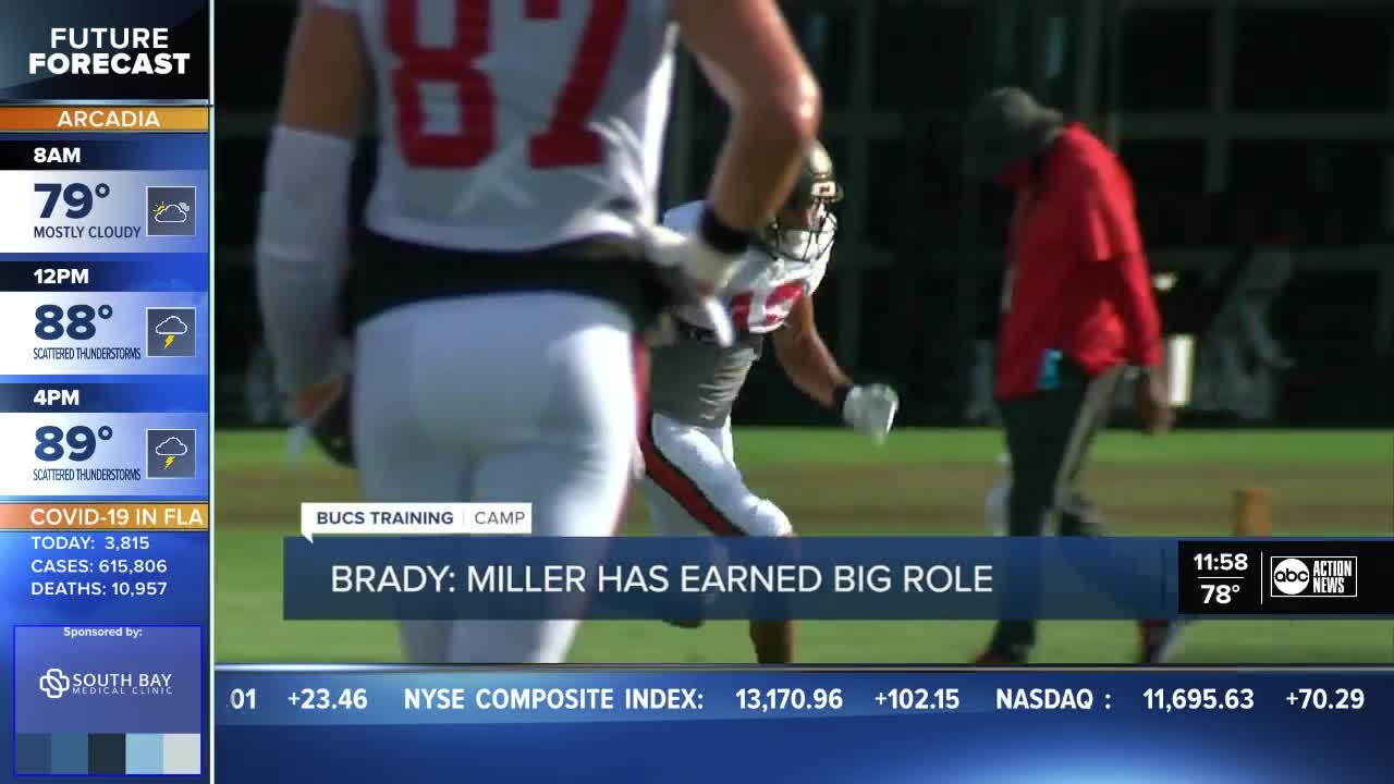 Tom Brady's trust with Scotty Miller