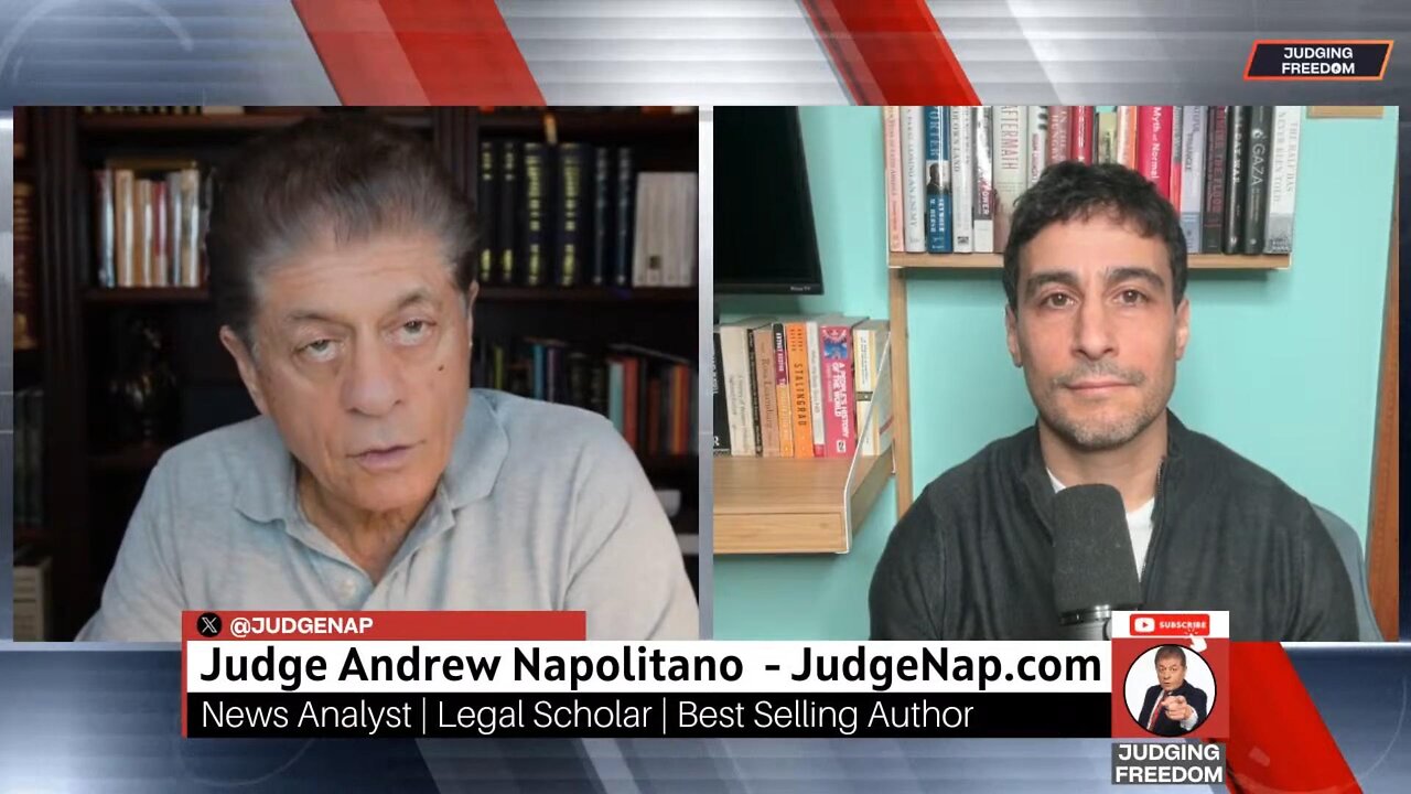 Judge Napolitano & Aaron Maté: US & Israel - Hand in Glove Cooperation