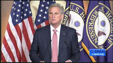 Kevin McCarthy press conference regarding Jan. 6 Committee