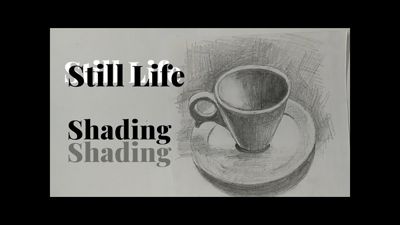 Still Life Pencil.Shading || Easy || tutorial || best for beginners