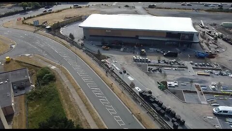 Porthcawl Drone: Aldi (quick update)