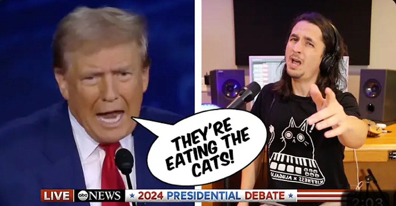 The Kiffness - Eating the Cats ft. Donald Trump (Debate Remix)