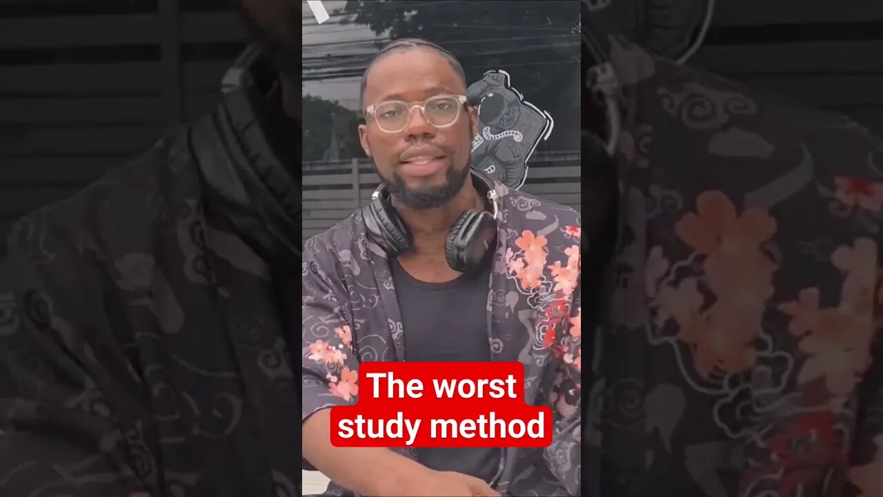 The worst study method #languagelearning #languageexchange #secondlanguage #educationalvideo