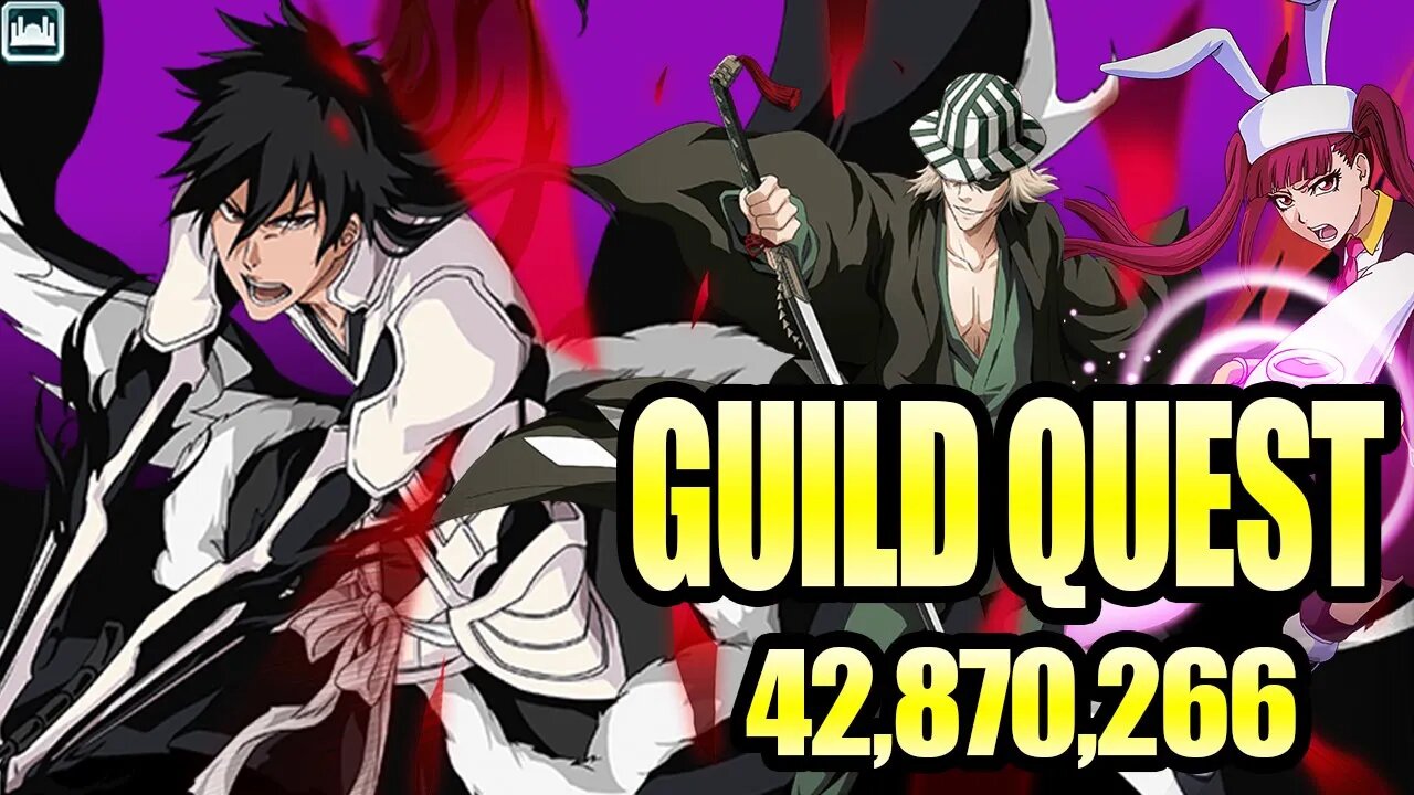 Guild Quest Build for 2/6 - 2/12 (Week 95: Arrancar Ranged) - 20 Second Clear Time