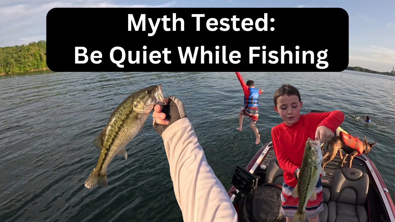 Do you REALLY have to be quiet while fishing?