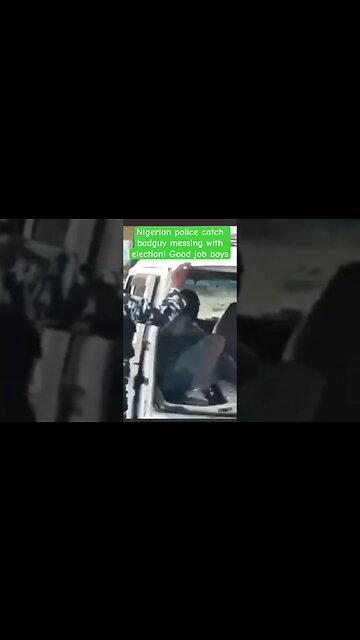 Nigerian police catch man disrupting election #police #nigeria #election #fy #fypシ #viral #shorts