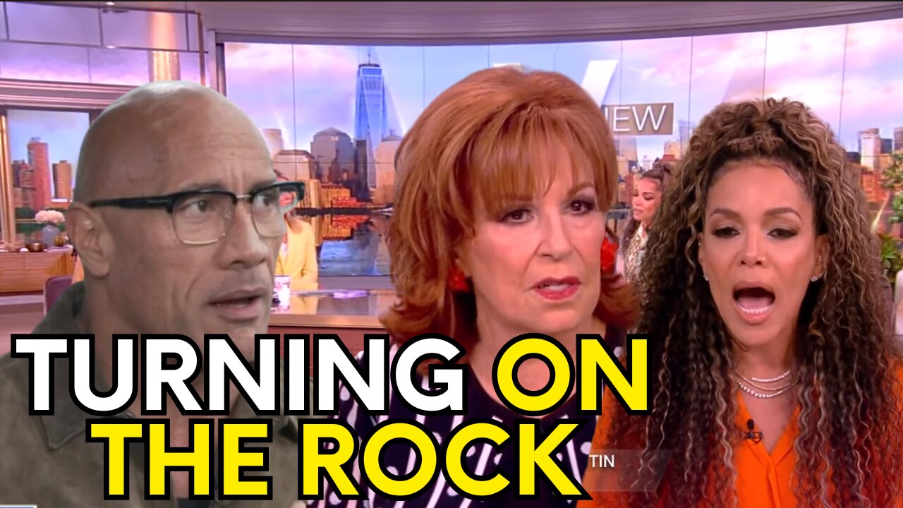 Dwayne ''the rock'' Johnson will not endorse another president The view goes into panic mode