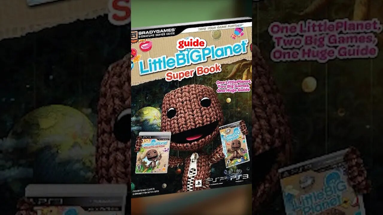 LittleBigPlanet Super Book #playstation #littlebigplanet #lbp