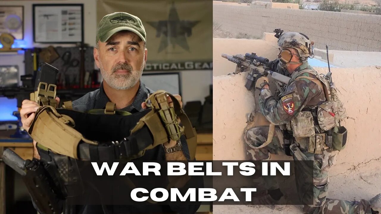 War Belt set up for real combat