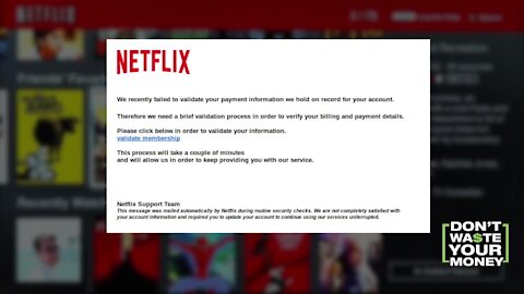 Netflix Email: Real or Scam?