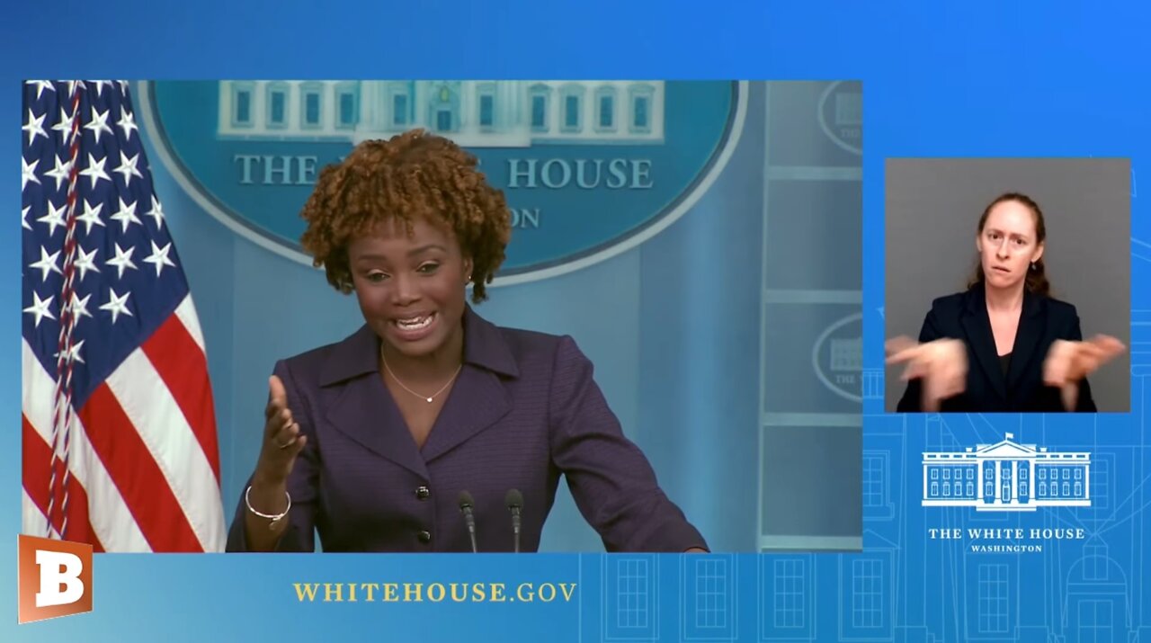 Friday Briefing: Press Secretary Karine Jean-Pierre taking questions from reporters....