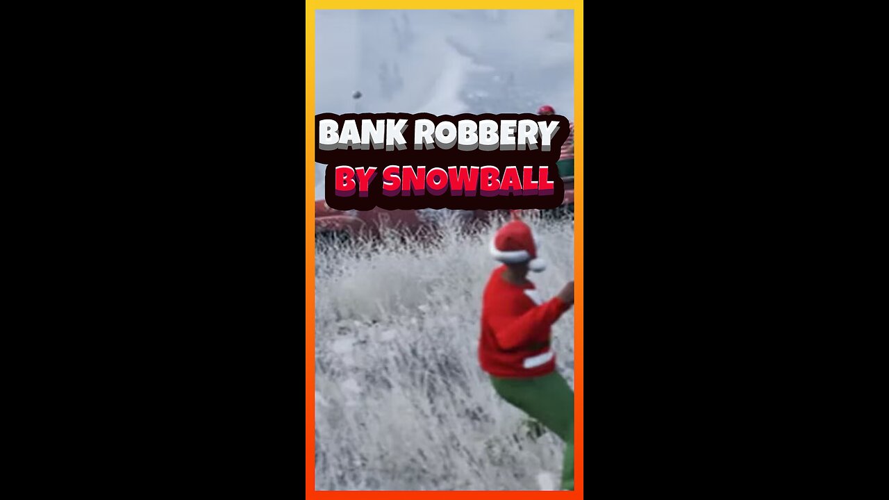 The bank robbery job, but by snowball | Funny #GTA5 clips Ep. 224