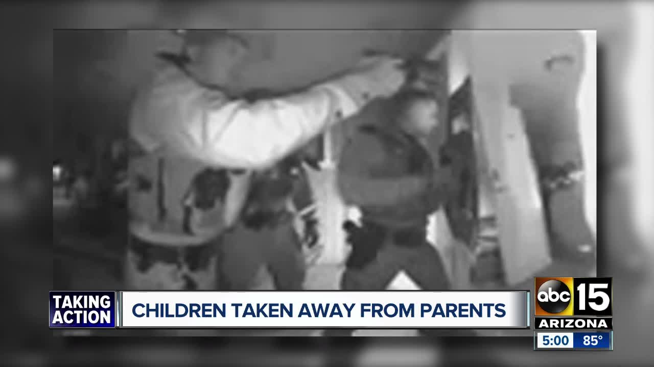 Children taken from parents