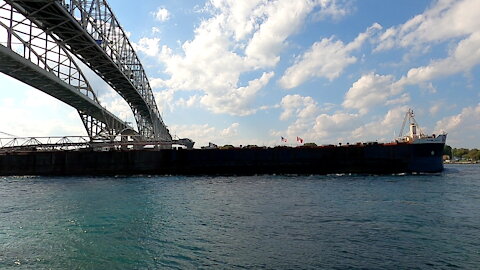 Algoma Buffalo 633ft 193m Bulk Carrier Cargo Ship In Great Lakes