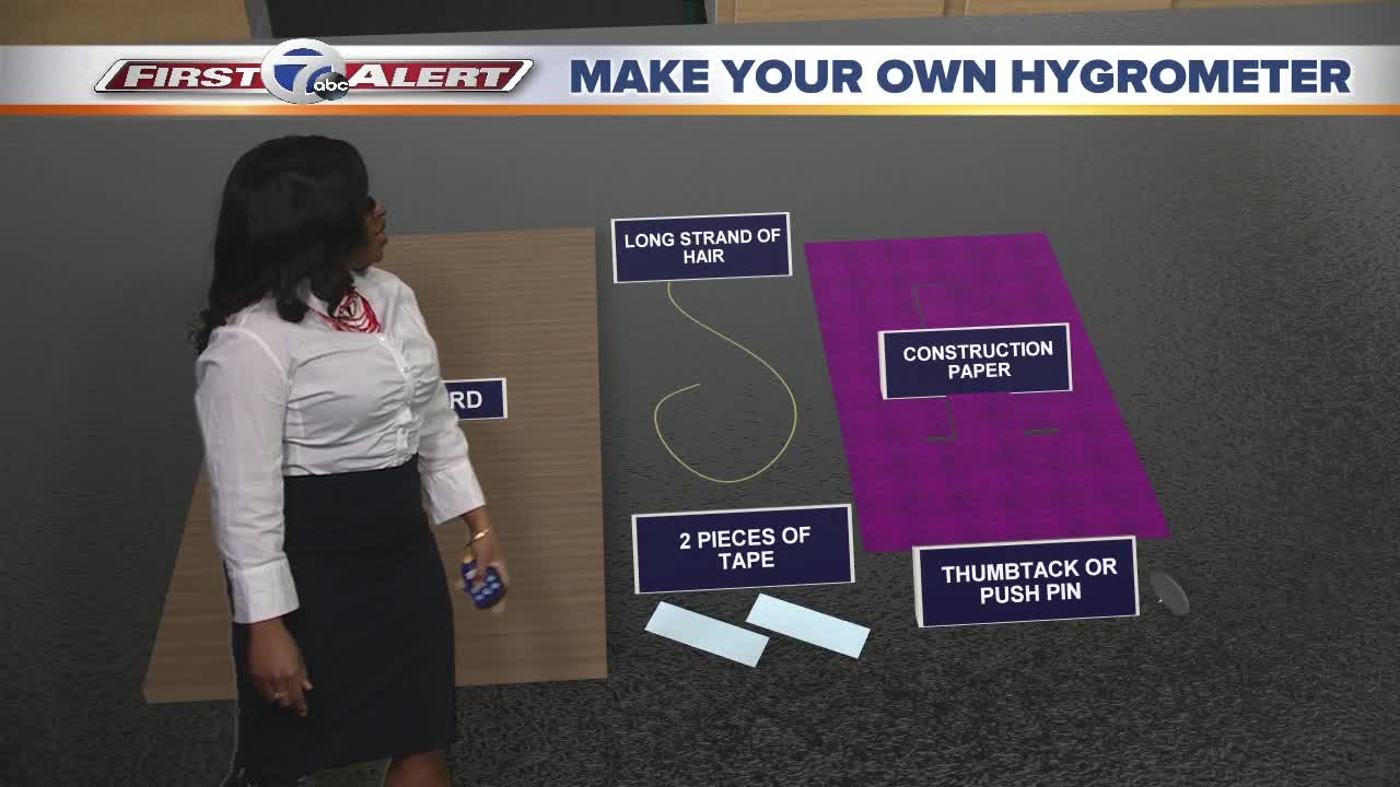 Make your own hygrometer with meteorologist Michelle McLeod