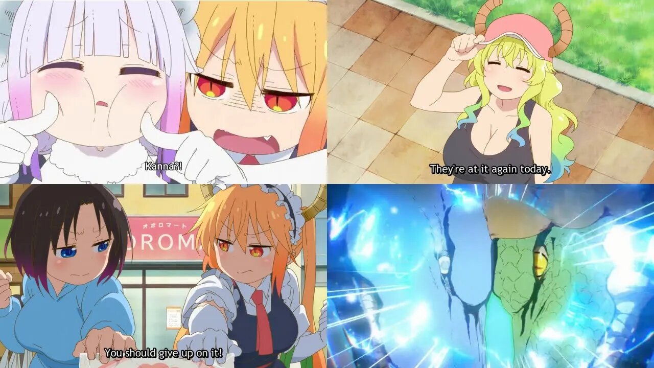 Mini Dragon Specials Episode 1-3 reaction #kobayashi #misskobayashisdragonmaid #dragonmaidseason2