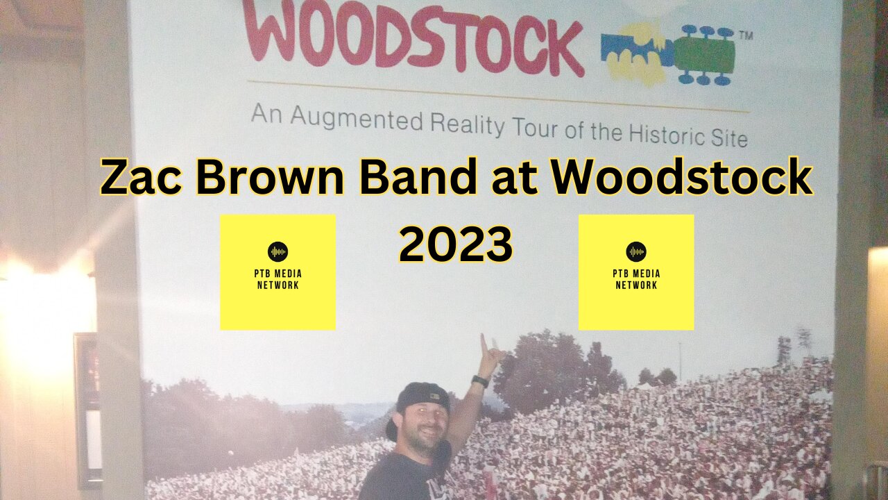 Zac Brown Band at Woodstock 2023