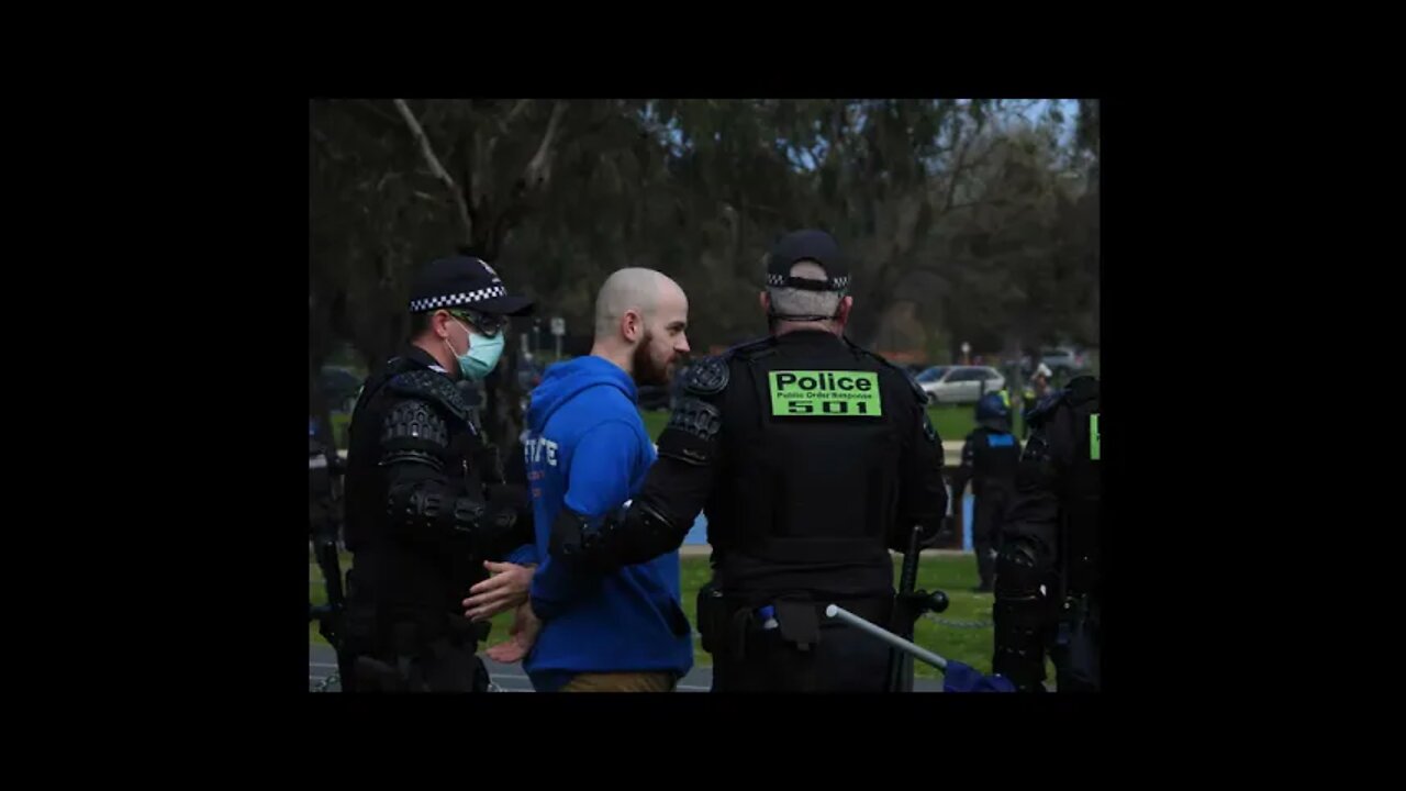 Shrine & Albert Park Freedom Protest 5th Sep 2020 Melbourne Australia [Surveillance]