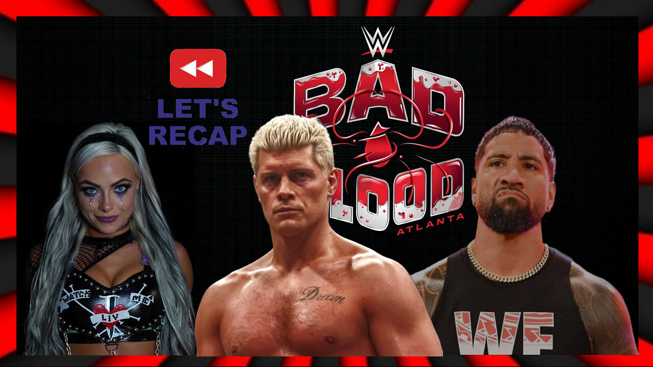 WWE Bad Blood recap. This event was in Atlanta Georgia. October 5, 2024. The return of THE ROCK