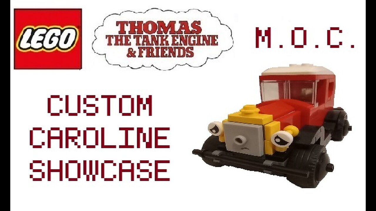 Lego Thomas the Tank Engine and Friends Caroline the Car MOC showcase