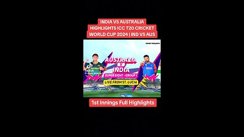 Australia vs India t20 world cup