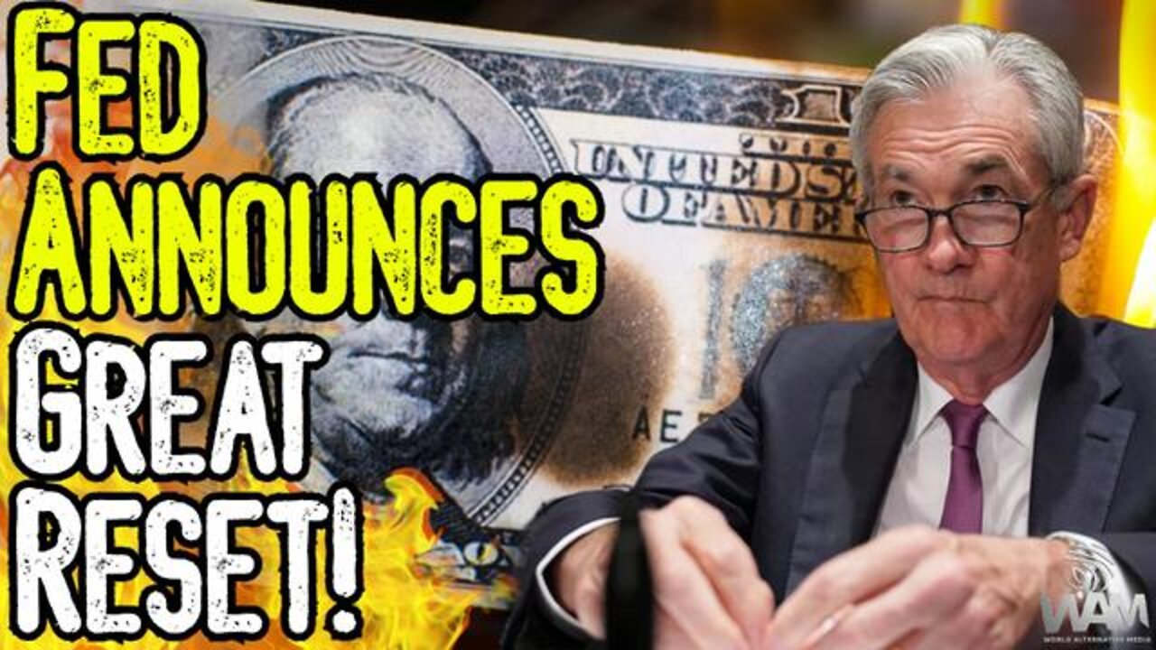 END Of The Dollar! - Fed Announces GREAT RESET Plan! - Digital World Currency Imminent!