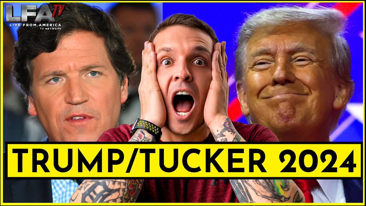 SHOULD PRESIDENT TRUMP PICK TUCKER CARLSON or ROBERT KENNEDY JR. 2024 | MATTA OF FACT 9.18.23 2pm