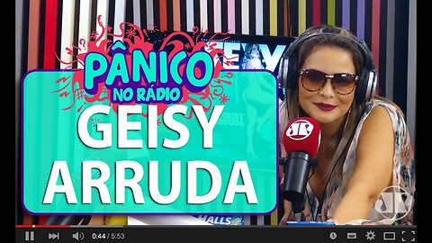 Geisy Arruda revela que paga pau para Geraldo Luís | Pânico