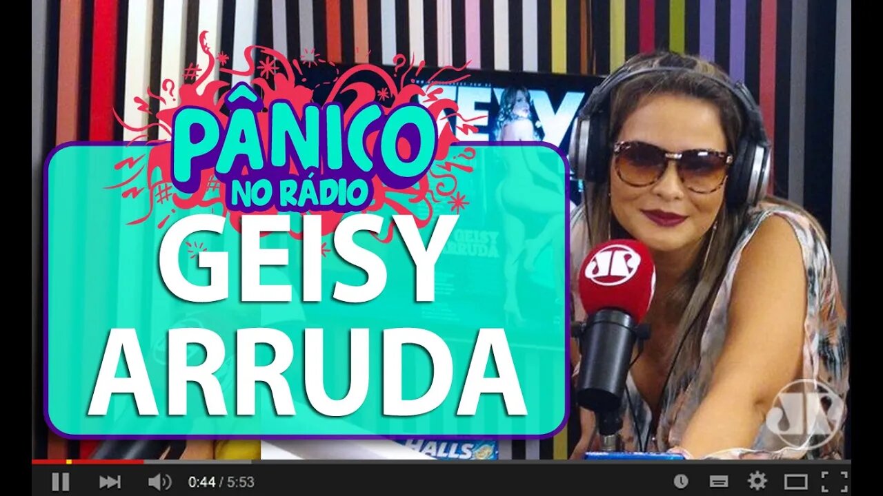 Geisy Arruda revela que paga pau para Geraldo Luís | Pânico