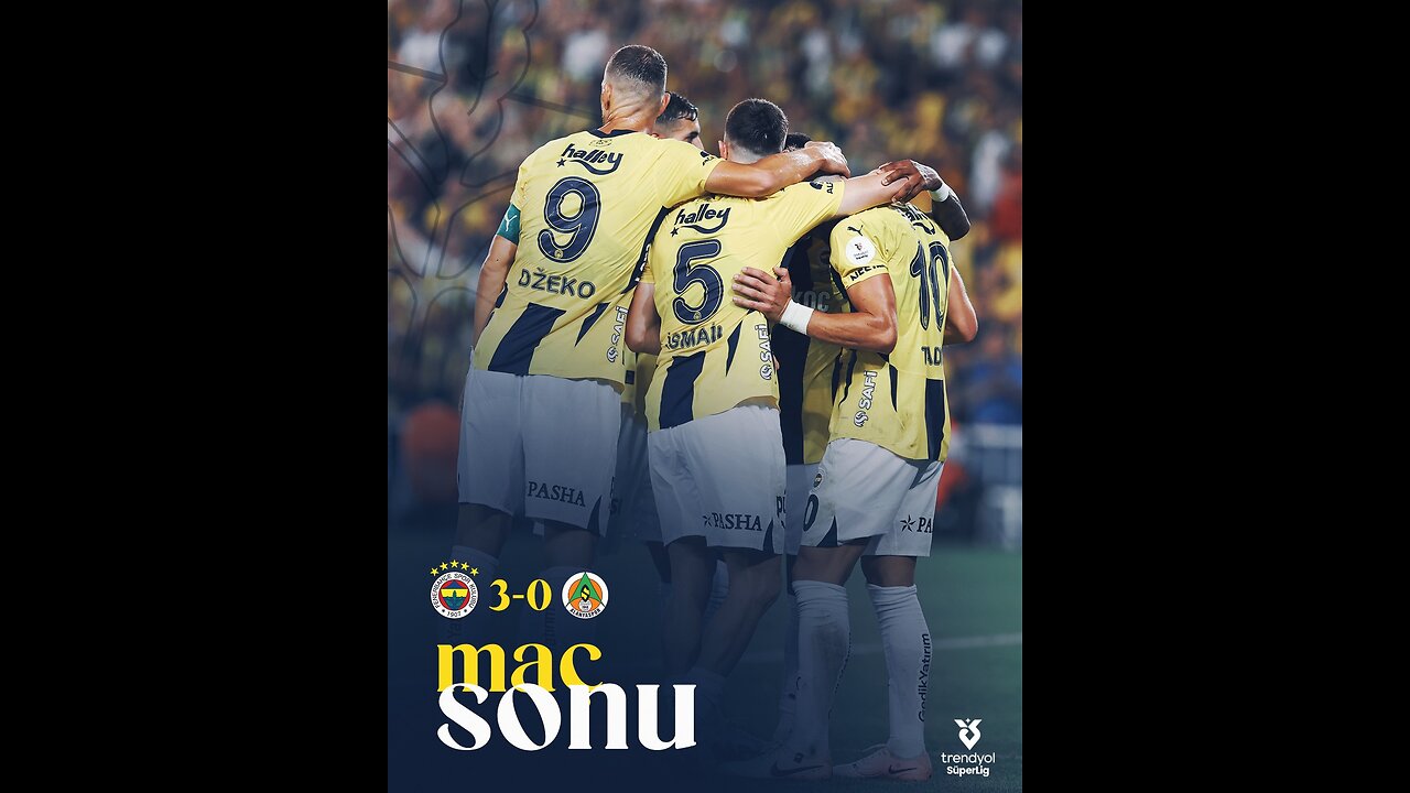 Highlight Fenerbahce 3 - 0 Alanyaspor 2024-8-31