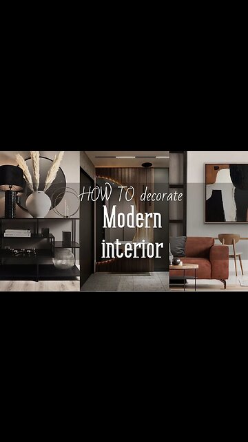 HOW TO decorate Modern interior #shorts | Home decor haul