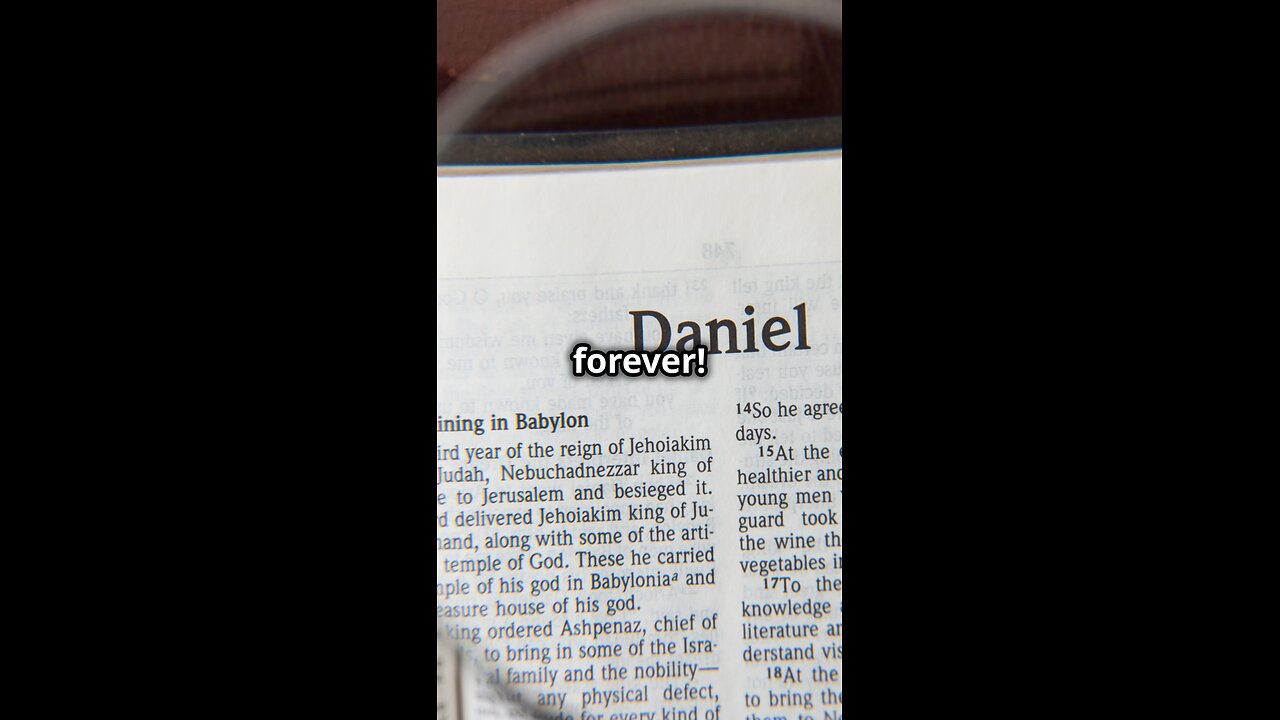 Daniel Delivered from the Lions - Daniel 6