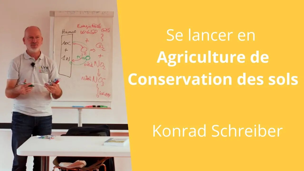 Se lancer en Agriculture de Conservation des sols, Konrad Schreiber