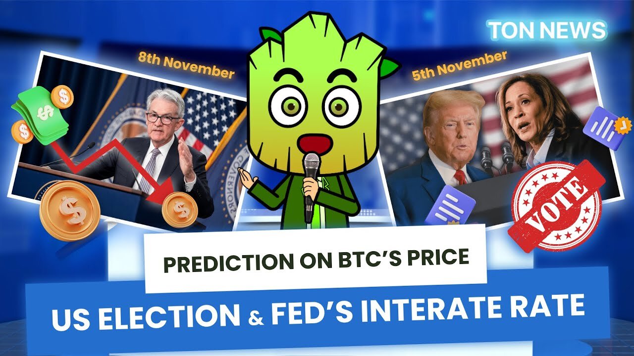 Bitcoin Price: US Election & FED’s Interest Rate Effect | TON News