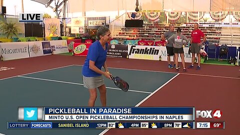 Minto U.S. Open Pickleball Championship returns to Naples - 7am live report