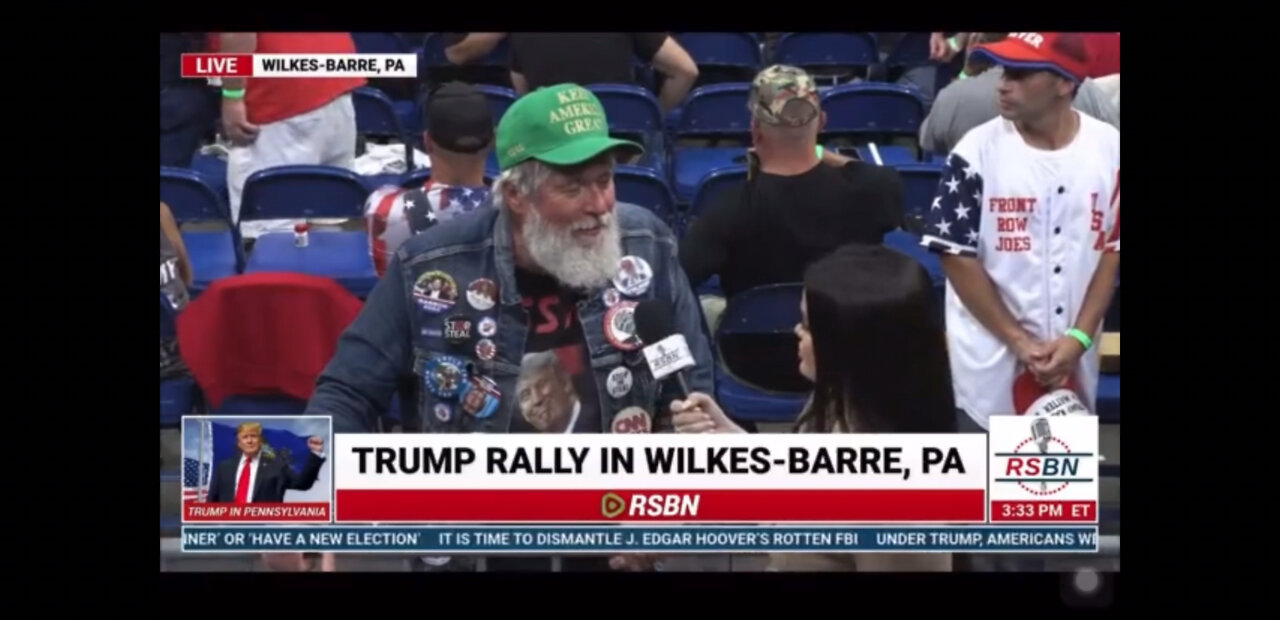 Clip From Interviews With Trump Rally Audience / Your Thoughts