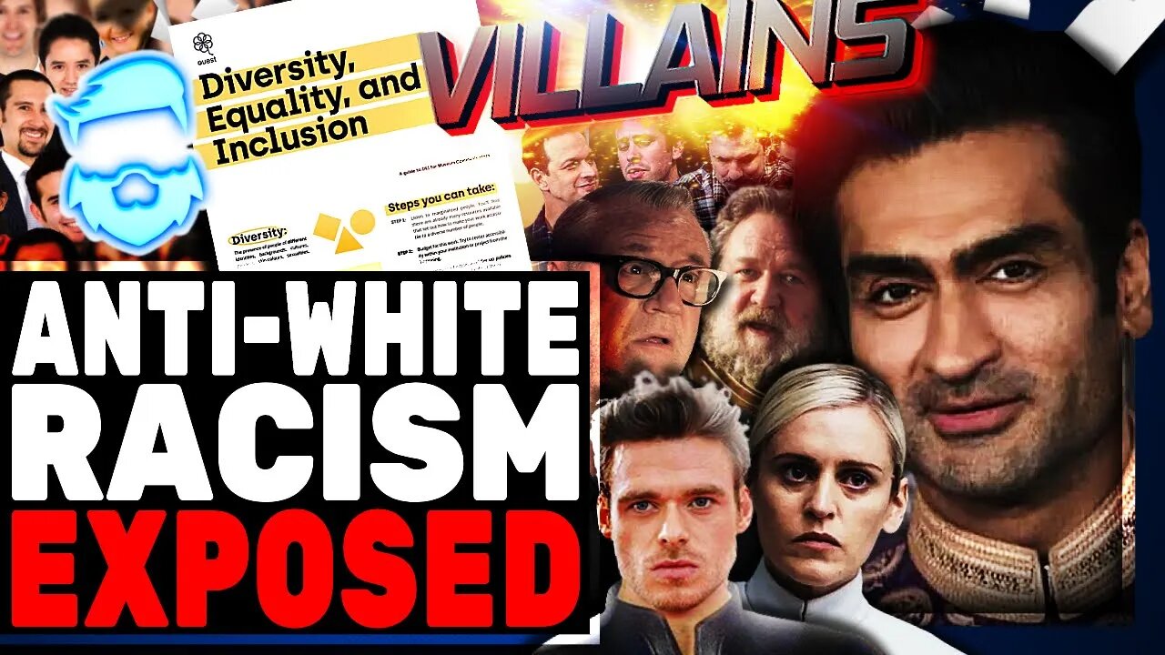 Marvel Star Accidently Reveals Hollywood's Anti-White Agenda